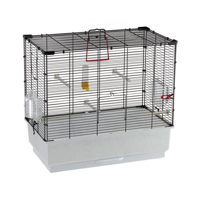 Cage petits oiseaux - FERPLAST - PIANO 4 - 59 x 33 x 55 cm - Noir Cage petits oiseaux - FERPLAST - PIANO 4 - 59 x 33 x 55 cm - Noir