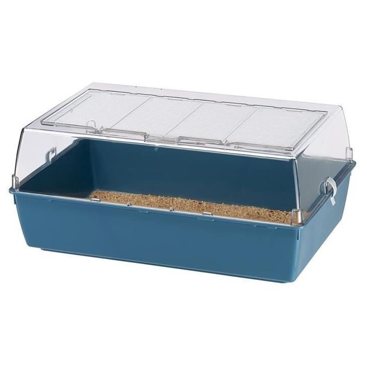 Cage - FERPLAST - Duna Multy W2 - 71 x 46 x h 31,5 cm - Bleu
