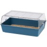 Cage - FERPLAST - Duna Multy W2 - 71 x 46 x h 31,5 cm - Bleu