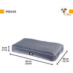 Matelas pour Chien - Ferplast - POLO - 65 x 40 x h 8 cm - Rembourrage