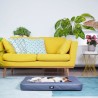 Coussin pour chien - 80x50x8 cm hydrofuge, anti rayures, résistant a