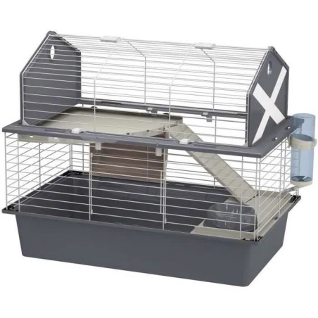 Cage pour lapins avec accessoires 78* 48*65 cm - FERPLAST