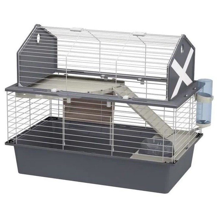 Cage pour lapins avec accessoires 78* 48*65 cm - FERPLAST