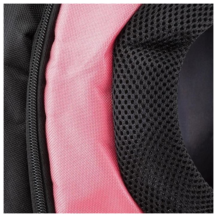 Sac a dos pour chien - Ferplast - Kangoo - Nylon - 41,5 x 20 x 43 cm - Rose