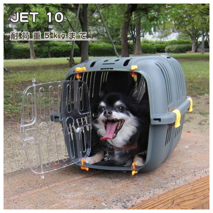 Panier de transport pour chats et petits 5kg chiens JET 10 32x47x29 - Plastique - FERPLAST