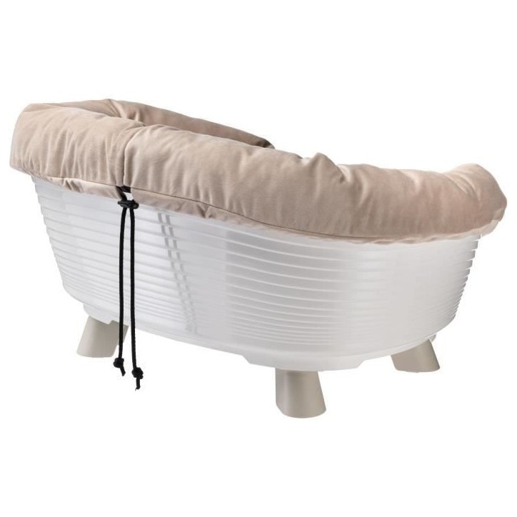 Corbeille - FERPLAST - SOFA THRONE 4 - Avec coussin - Blanc