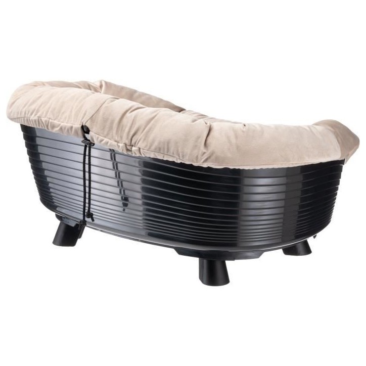 Corbeille - FERPLAST - SOFA THRONE 6 - Avec coussin - Noir