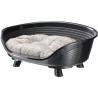 Corbeille - FERPLAST - THRONE 6 - Avec coussin relax - Noir
