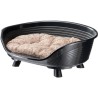 Corbeille - FERPLAST - THRONE 6 - Avec coussin relax - Noir