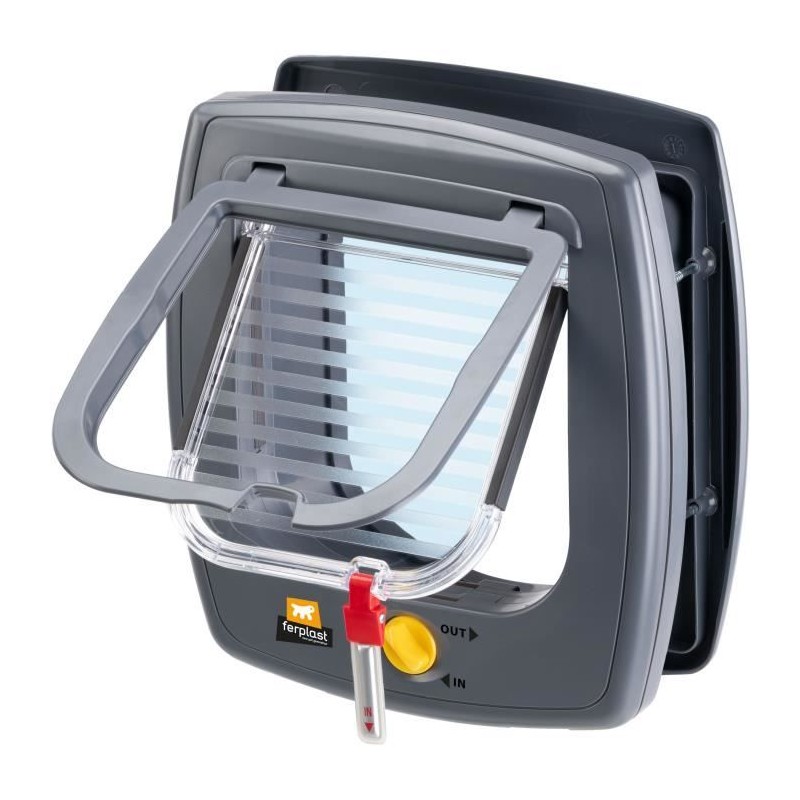 Chatiere - FERPLAST - Swing 5 - 22,5 x 16,2 x 25,2 cm - Gris