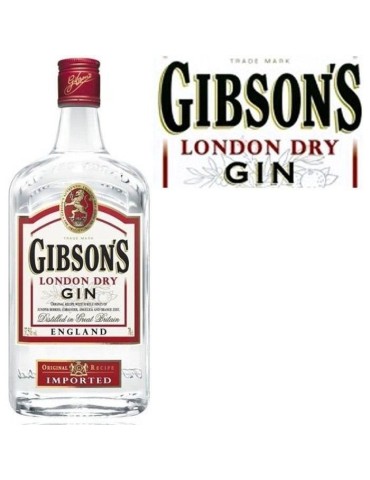 London dry gin 70 cl Gibson's