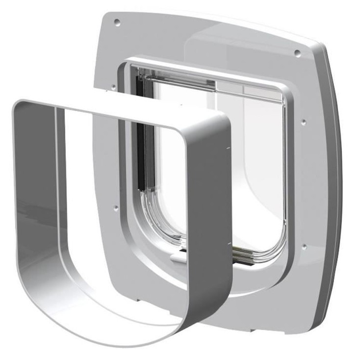 Tunnel d'extension - FERPLAST - Pour chatieres Swing 3/5 - Gris Tunnel d'extension - FERPLAST - Pour chatieres Swing 3/5 - Gris