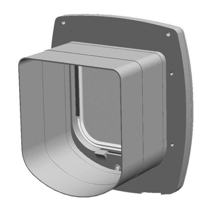 Tunnel d'extension - FERPLAST - Pour chatieres Swing 3/5 - Gris Tunnel d'extension - FERPLAST - Pour chatieres Swing 3/5 - Gris