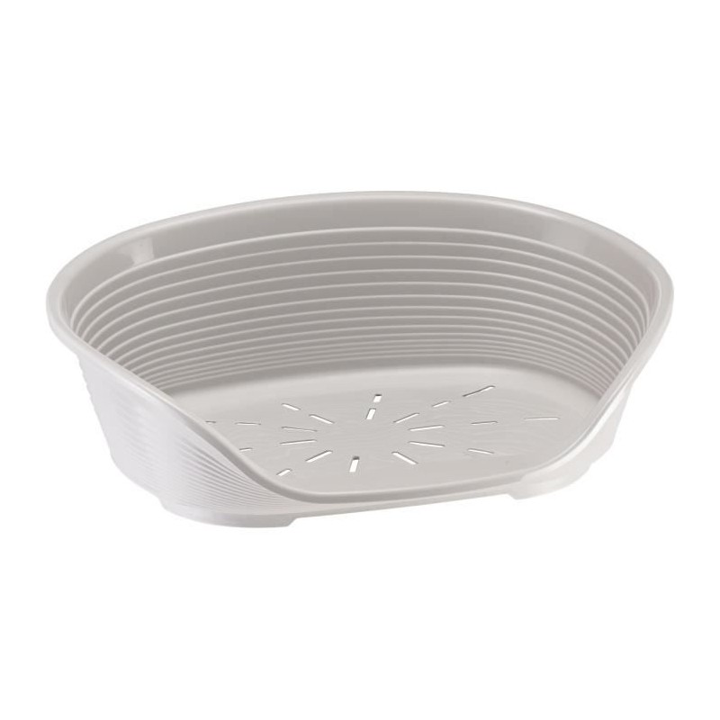 Panier-Corbeille SIESTA DELUXE Taille 4 - 61,5*45*21,5 cm - Gris clair