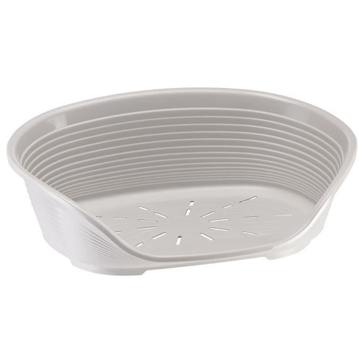 Panier-Corbeille SIESTA DELUXE Taille 4 - 61,5*45*21,5 cm - Gris clair -FERPLAST