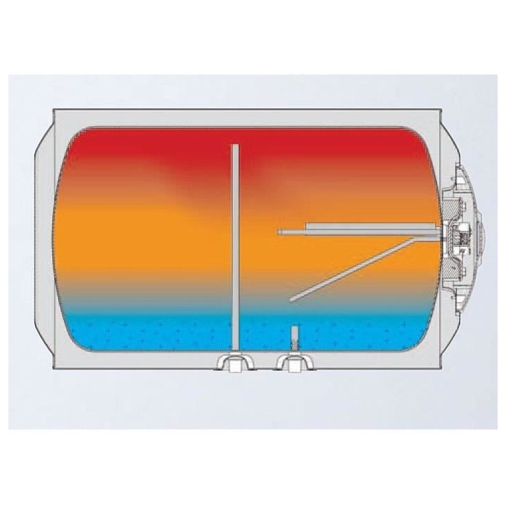 Chauffe Eau Electrique Horizontal Swing ISEA - 50L - IS EYEWEAR - 15kW - Anode Magnésium - Classe C