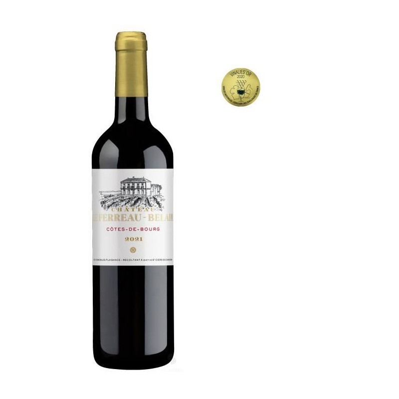 Château Le Ferreau-Belair 2021 Côtes-de-Bourg - Vin rouge de Bordeau