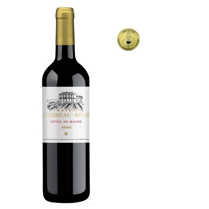 Château Le Ferreau-Belair 2021 Côtes-de-Bourg - Vin rouge de Bordeaux