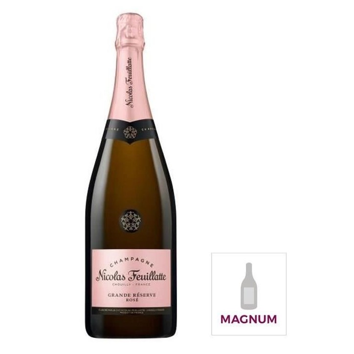 Champagne Nicolas Feuillatte Grande Réserve Rosé - Magnum 1,5L