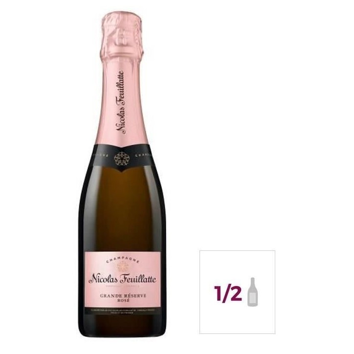 Champagne Nicolas Feuillatte Grande Réserve Rosé - 37,5 cl