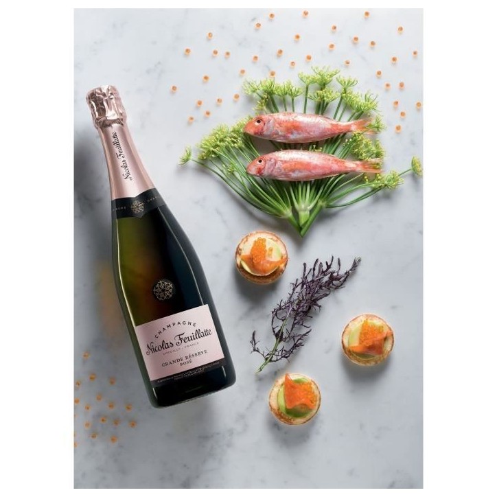 Champagne Nicolas Feuillatte Grande Réserve Rosé - 37,5 cl