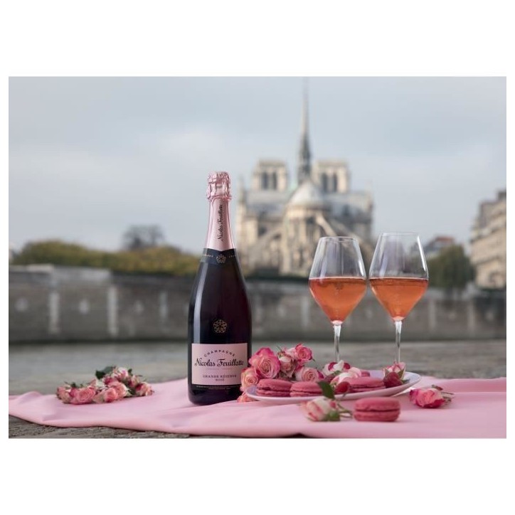 Champagne Nicolas Feuillatte Grande Réserve Rosé - 37,5 cl