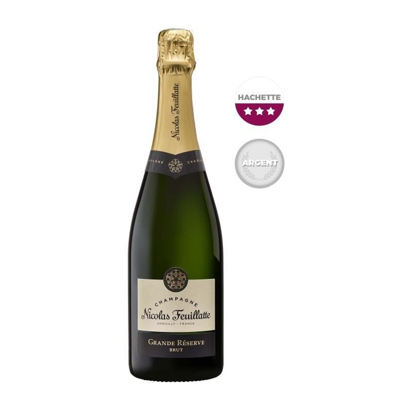Champagne Nicolas Feuillatte Grande Réserve Brut 75cl Champagne Nicolas Feuillatte Grande Réserve Brut 75cl