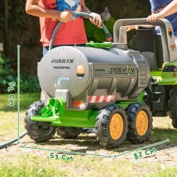 Remorque Citerne Joskin - FALK - Capacité 30L - Gris - Adaptable avec
