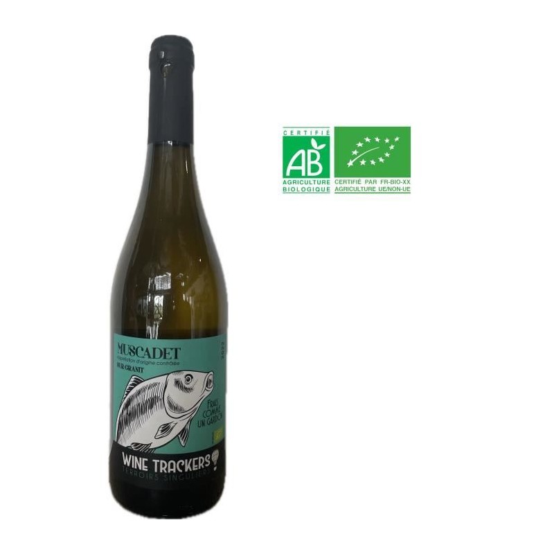 Frais Comme Un Gardon 2022 Muscadet-sevre-et-maine - Vin blanc de Loir Frais Comme Un Gardon 2022 Muscadet-sevre-et-maine - Vin blanc de Loir