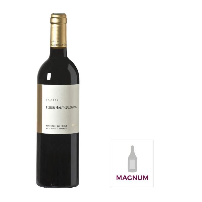 Magnum Château Fleur Haut Gaussens 2019 Bordeaux Supérieur - Vin rou Magnum Château Fleur Haut Gaussens 2019 Bordeaux Supérieur - Vin rou
