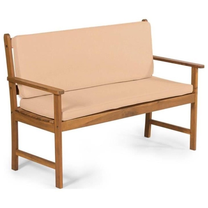 Banc de jardin 2 places - Fieldmann - FDZN 4013-T