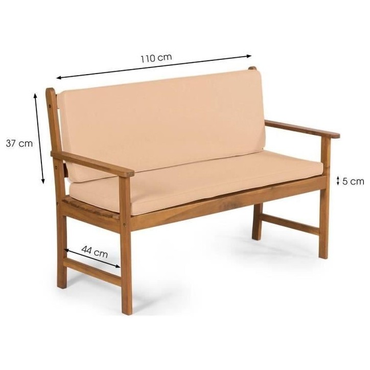 Coussin pour banc - Fieldmann - FDZN 9021 Coussin pour banc - Fieldmann - FDZN 9021