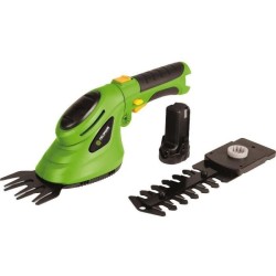 Cisaille gazon et mini taille haie électrique sans fil - Fieldmann -