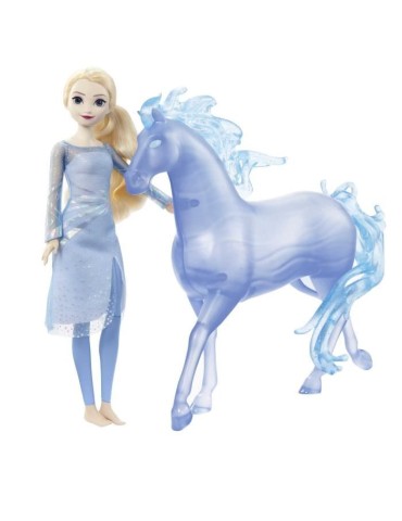 Poupée Elsa et Nokk de La Reine des Neiges Disney Princess - Figurines articulées pour enfant de 3 ans et plus