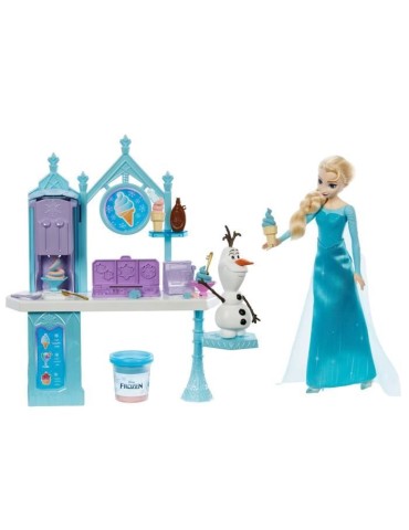 Princesse Disney - Reine Des Neiges - Elsa & Olaf Douceurs Givrees  - Poupées Mannequins - 4 Ans Et +