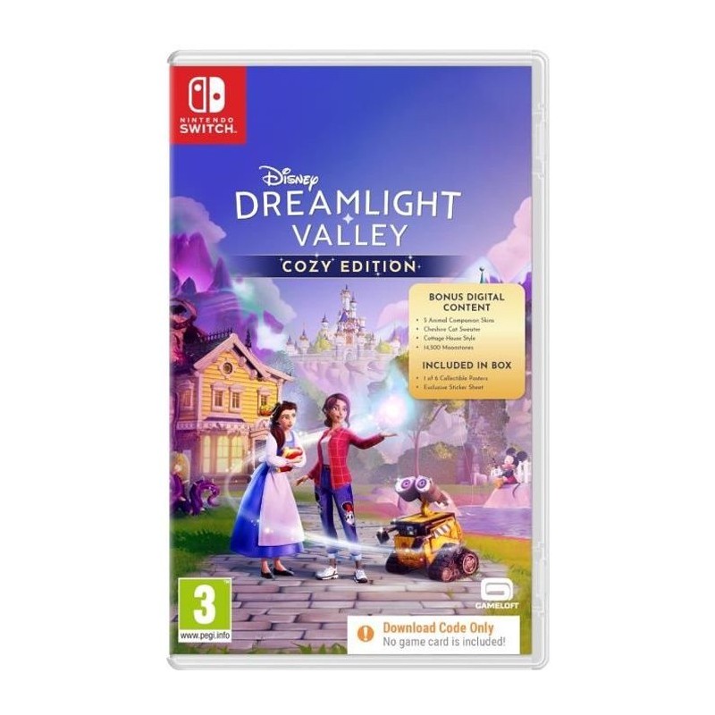 Disney Dreamlight Valley Cozy Edition - Jeu Nintendo Switch (Code In A
