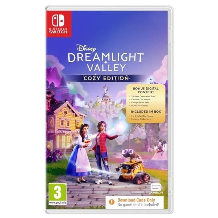 Disney Dreamlight Valley Cozy Edition - Jeu Nintendo Switch (Code In A Box)