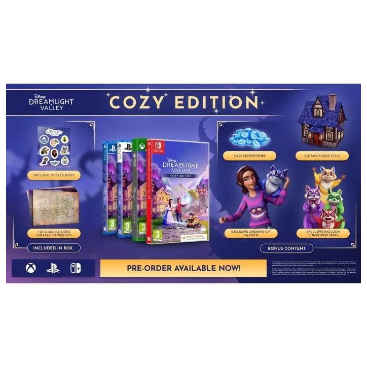 Disney Dreamlight Valley Cozy Edition - Jeu Nintendo Switch (Code In A Box)