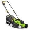 Tondeuse sans fil - FIELDMANN - 20V - Coupe 33 cm - Hauteur max 65 mm