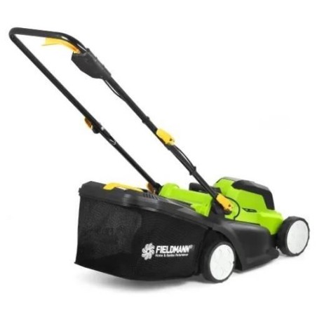 Tondeuse sans fil - FIELDMANN - 20V - Coupe 33 cm - Hauteur max 65 mm - Batterie et chargeur non inclus