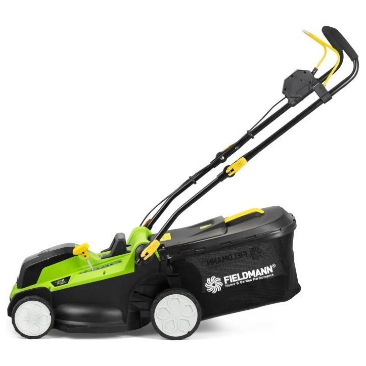 Tondeuse sans fil - FIELDMANN - 20V - Coupe 37 cm - Hauteur max 75 mm - Batterie et chargeur non inclus Tondeuse sans fil - FIELDMANN - 20V - Coupe 37 cm - Hauteur max 75 mm - Batterie et chargeur non inclus