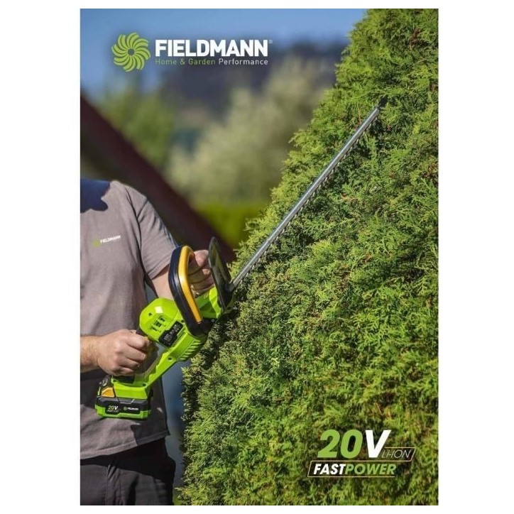 Taille-haie sans fil - Fieldmann - FZN 70205-0 Taille-haie sans fil - Fieldmann - FZN 70205-0