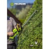 Taille-haie sans fil - Fieldmann - FZN 70205-0