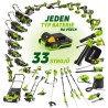 Scie sabre sans fil - FIELDMANN - 20V - Batterie et chargeur non inclu