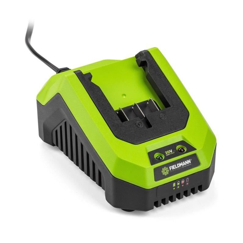 Chargeur - FIELDMANN - Pour batterie 20V - Charge 2Ah en 60 min - Comp Chargeur - FIELDMANN - Pour batterie 20V - Charge 2Ah en 60 min - Comp