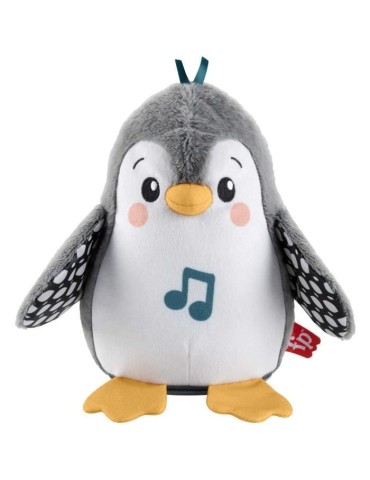 Peluche pingouin d'éveil - Fisher-Price - HNC10 - Jouet de bain