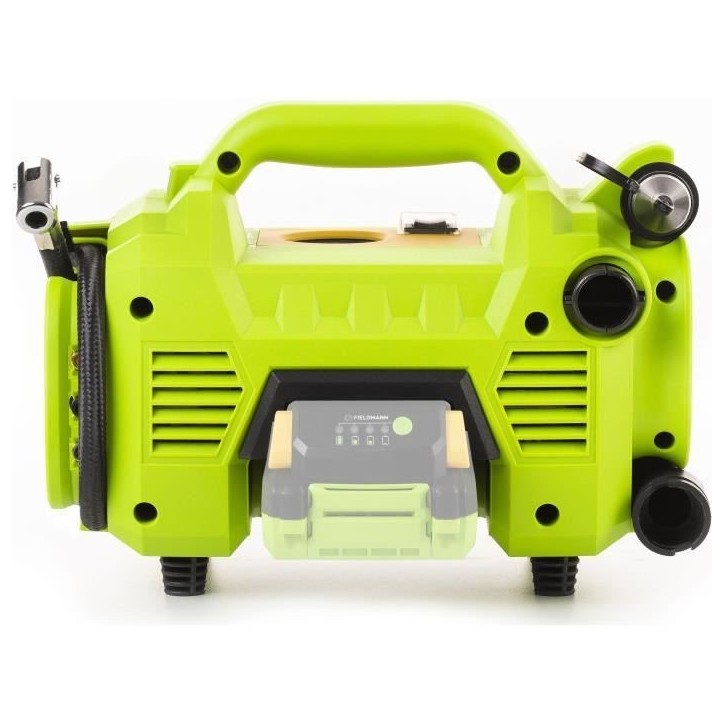 Compresseur sans fil - FIELDMANN - 20V - 10,3 bar - 235 L/min - Batterie et chargeur non inclus Compresseur sans fil - FIELDMANN - 20V - 10,3 bar - 235 L/min - Batterie et chargeur non inclus