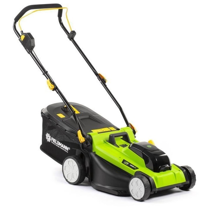 Tondeuse sans fil - FIELDMANN - 20V - Coupe 43 cm - Hauteur max 75 mm - Batterie et chargeur non inclus Tondeuse sans fil - FIELDMANN - 20V - Coupe 43 cm - Hauteur max 75 mm - Batterie et chargeur non inclus