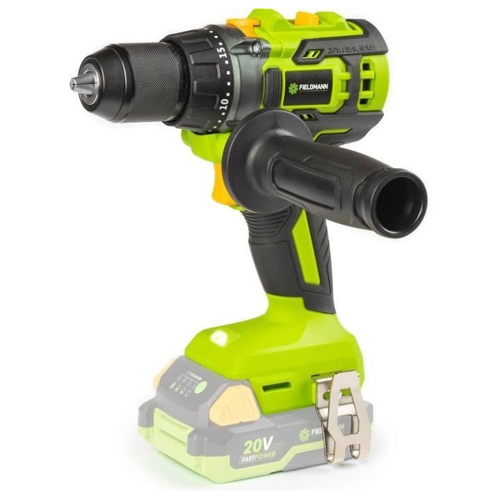 Perceuse a percussion sans fil - FIELDMANN - 20V - Brushless - 1900 rpm - 60 Nm - Batterie et chargeur non inclus