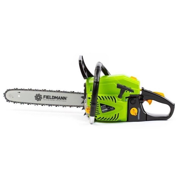 Tronçonneuse thermique - FIELDMANN - 56,5cc - Guide 40 cm - Maintenance facile Tronçonneuse thermique - FIELDMANN - 56,5cc - Guide 40 cm - Maintenance facile